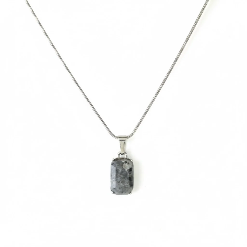 LARVAKITE PENDANT (SILVER) - Image 2